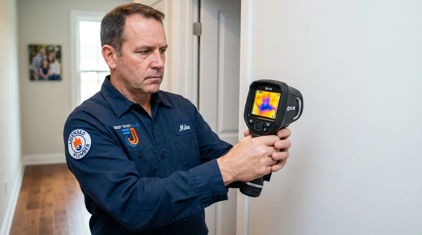 Thermal imaging leak detection by Johns Plumbing LLC in Rainelle